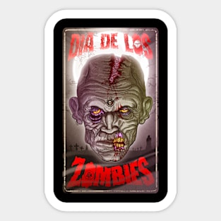 Dia De Los Zombies, Zombies Sticker